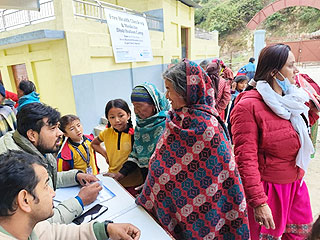 Health Camp-Kagati Gau, Nuwakot