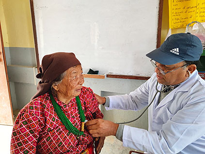 Report on Health Camp Completion Nargau, Sindhupalchowk and Kagati Gau, Nuwakot