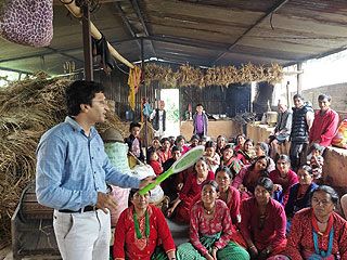 Training Report, Kagati Gau, Nuwakot