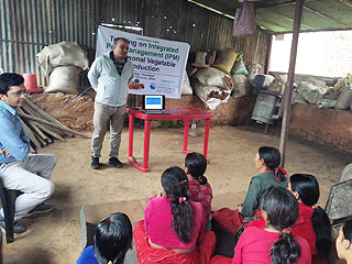 Training Report, Kagati Gau, Nuwakot