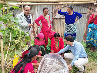 Training Report, Kagati Gau, Nuwakot