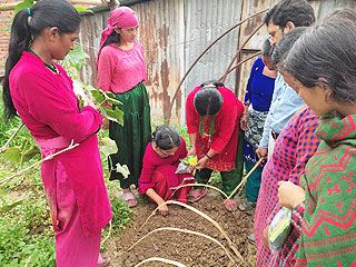 Training Report, Kagati Gau, Nuwakot