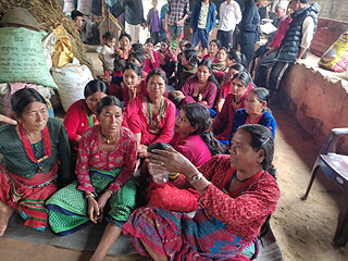 Training Report, Kagati Gau, Nuwakot