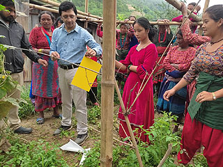 Training Report, Kagati Gau, Nuwakot
