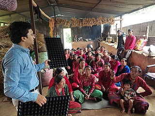 Training Report, Kagati Gau, Nuwakot