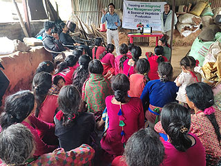 Training Report, Kagati Gau, Nuwakot