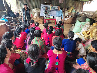 Training Report, Kagati Gau, Nuwakot