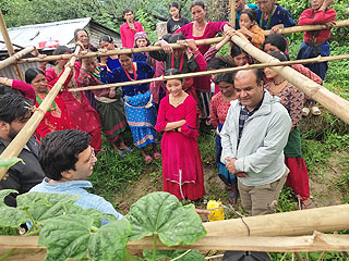 Training Report, Kagati Gau, Nuwakot