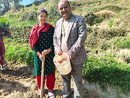 WIDOWS LIVELIHOOD PROJECT AT KAGATIGAU, NUWAKOT