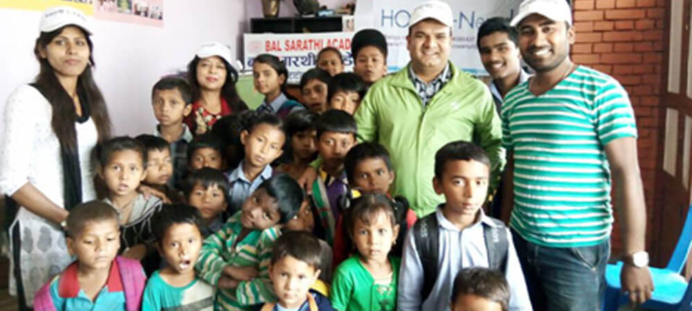 HOMES-Nepal supported Students at Bal Sarathi Academy, Kathmandu
